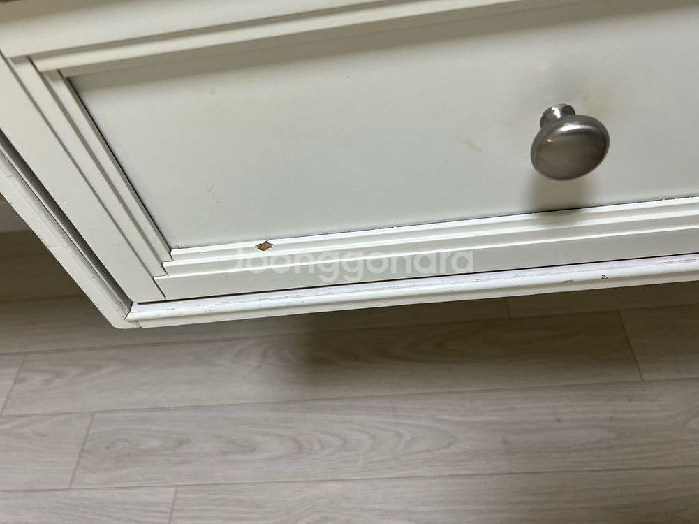 화이트 책상거울 화장대 Fortune furniture--6