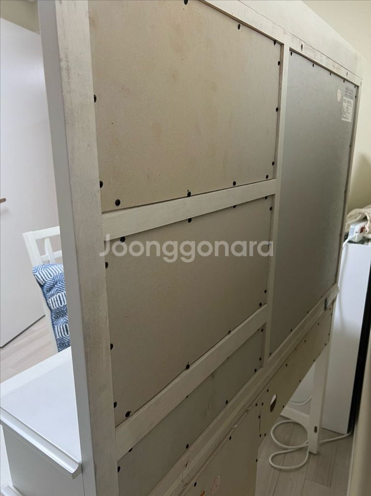 화이트 책상거울 화장대 Fortune furniture--9