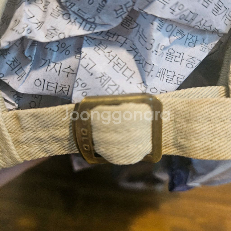 폴로모자 90s스코티시테리어 초레어 자수 볼캡 베이지--4