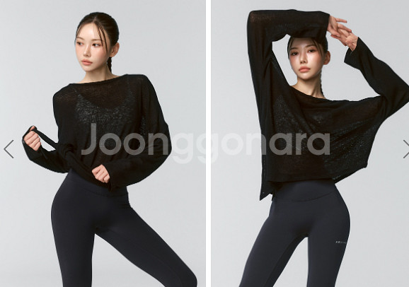새상품)젝시믹스 썸머 린넨 루즈핏 롱슬리브(L~ 2XL--1