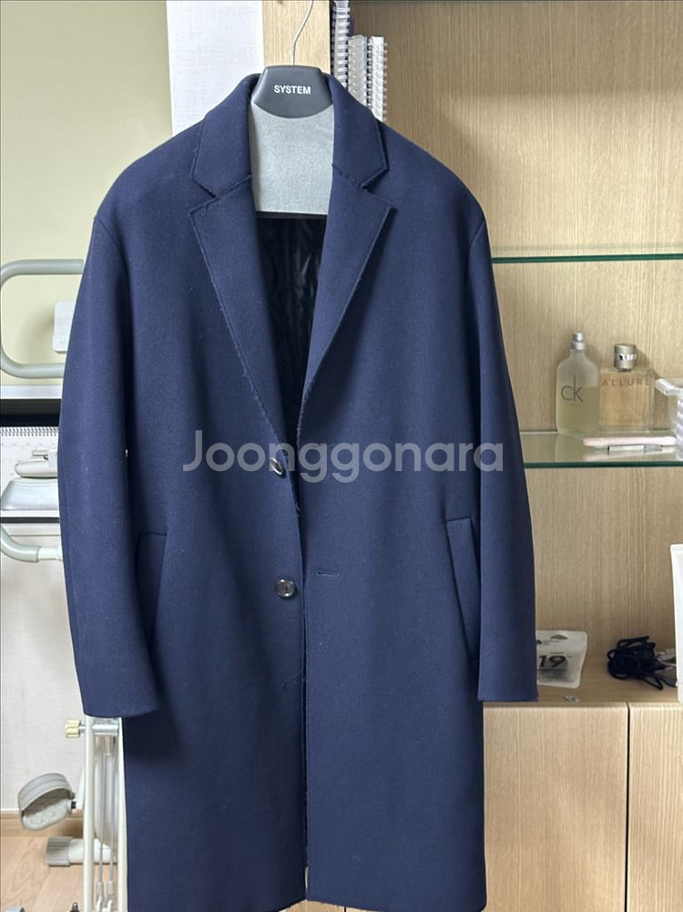 시스템옴므 핸드메이드 캐시미어 코트--0