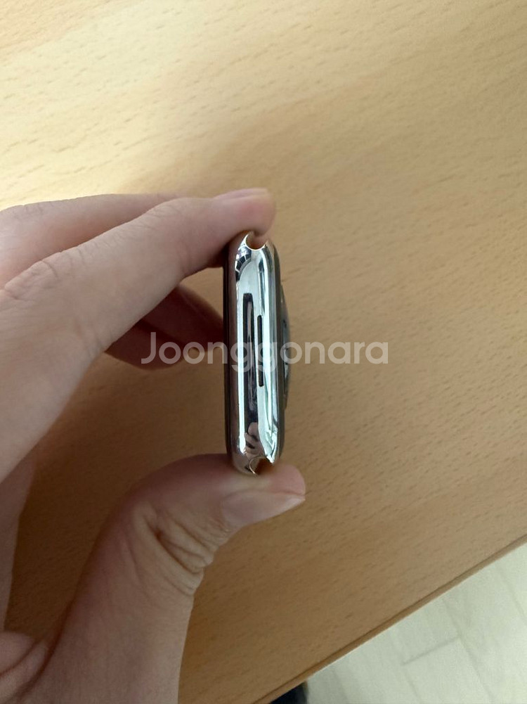 애플 워치 8 스테인리스 셀룰러 45mm--3