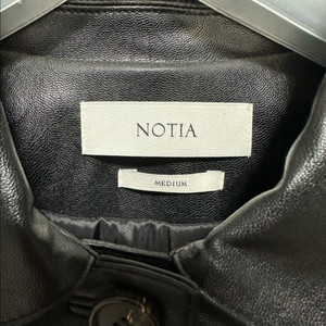 [notia 노티아] 숏 레더자켓 팝니다.