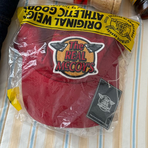 리얼맥코이 볼캡 레드