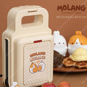 몰랑이 와플메이커 와플팬 새상품