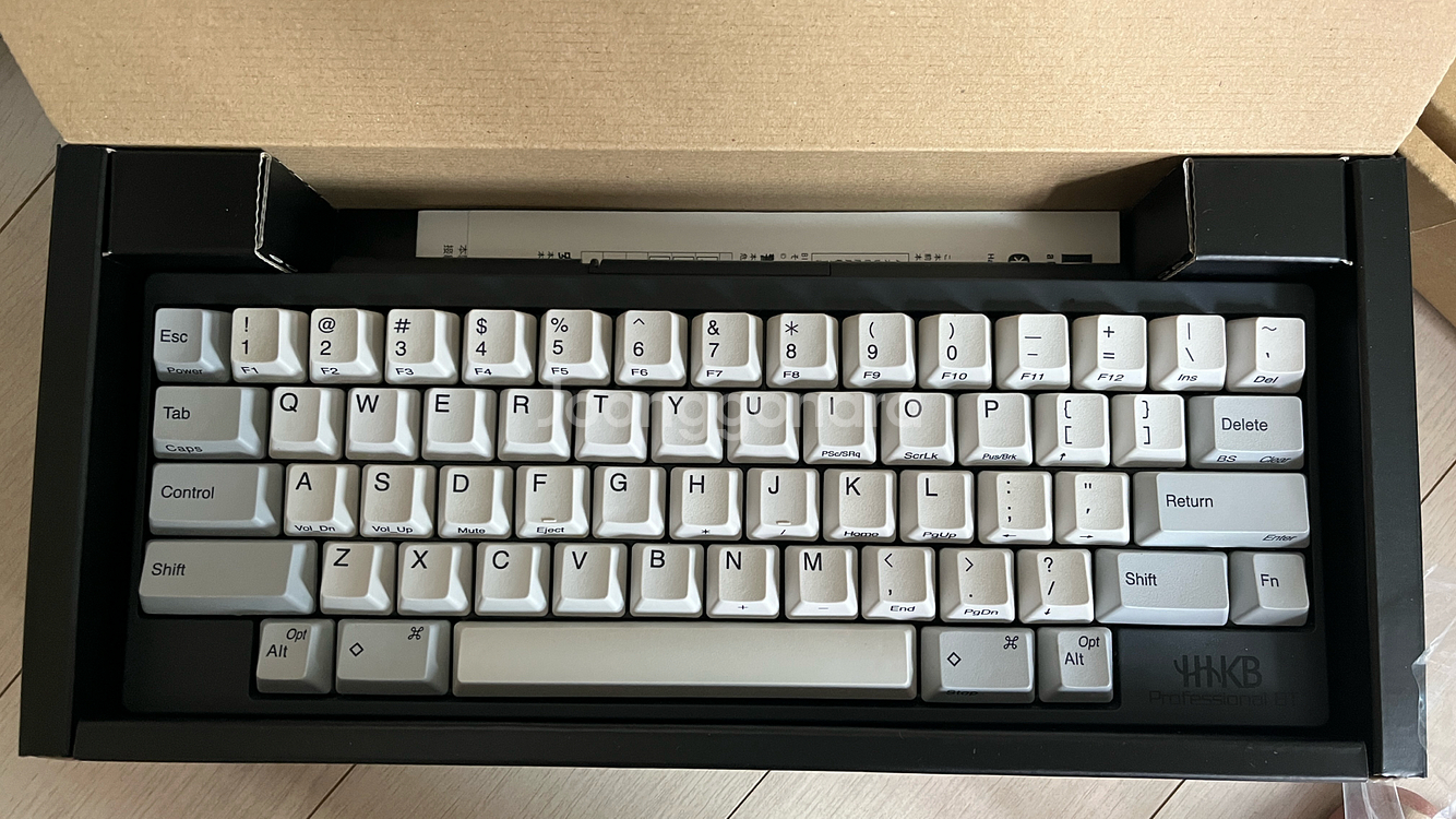 해피해킹 hhkb 프러페셔널 BT 키보드+먹각+포인트--2
