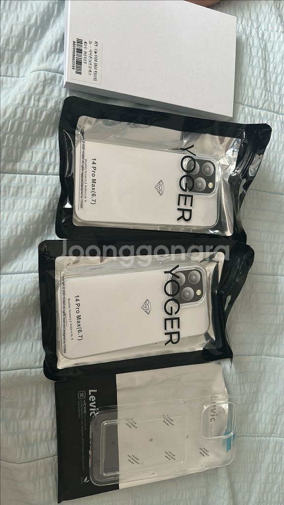 아이폰14프로맥스케이스+강화유리필름1개 새상품--0