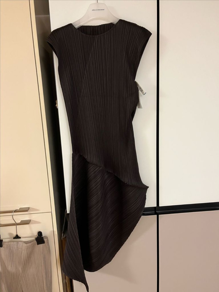 플리츠플리즈 8월 리프 원피스 사이즈3--0