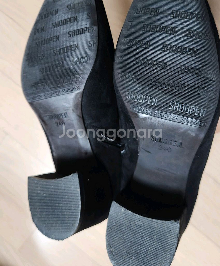 슈펜 여성 스탠다드 앵글부츠 240사이즈--2