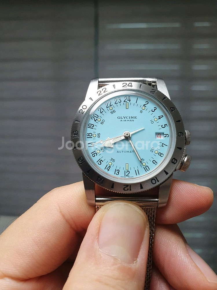 글라이신 에어맨 36mm 구름 에디션 GL0489--3