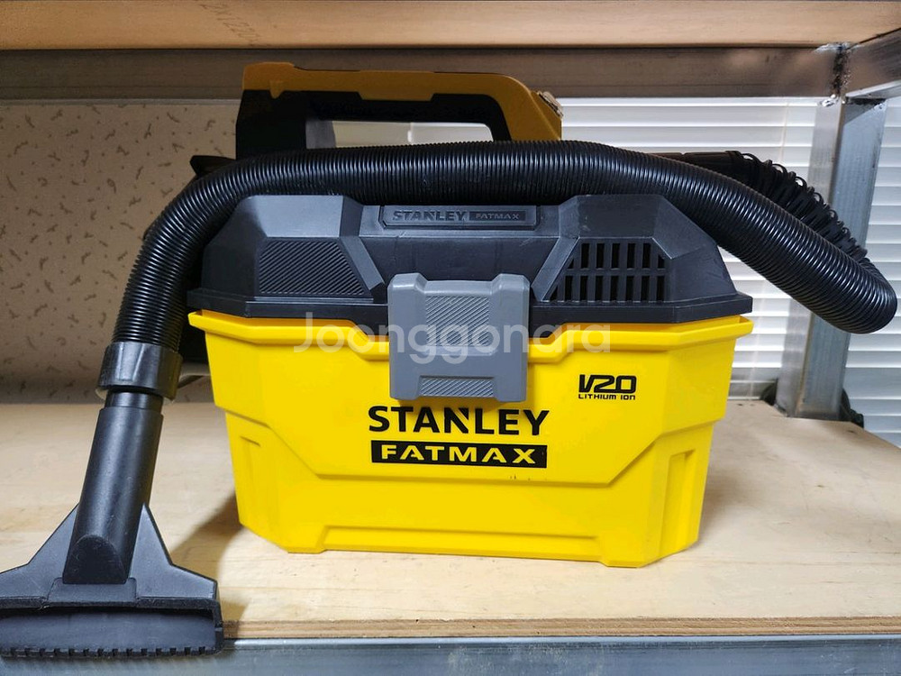 스탠리 팻맥스 습식 건식 청소기 1회사용입니다- 20V--0