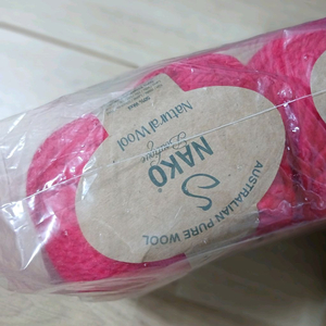 나코 내츄럴울 1번 뜨개실 미개봉 무료배송 코바늘