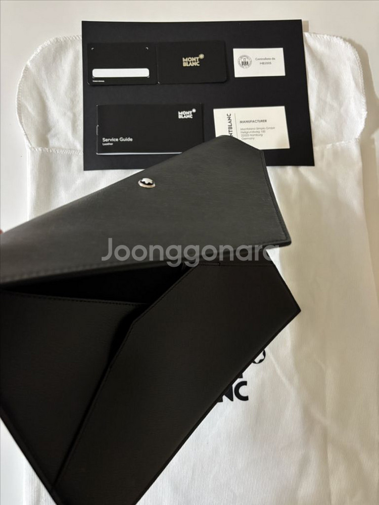 몽블랑 클러치 정가 110만원 남녀공용--3