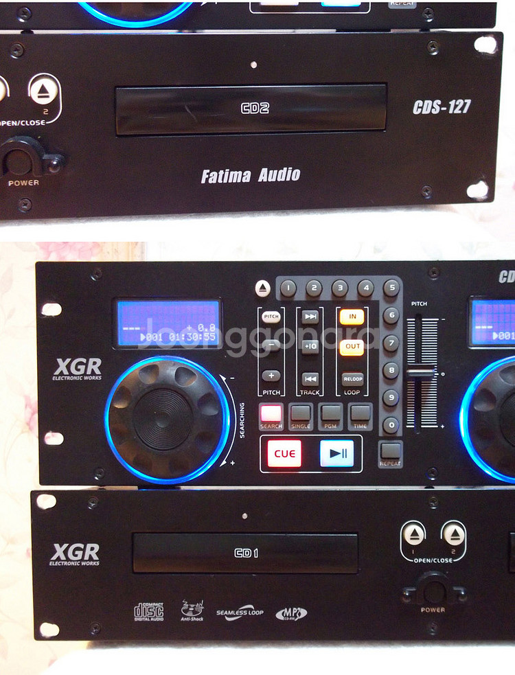 XGR CD플레이어 CDS-127--3