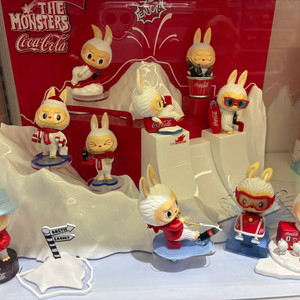 팝마트 몬스터 코카콜라 라부부 시리즈 피규어 진열품