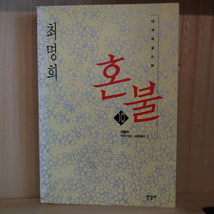 혼불 / 대하 소설 책 전권 / 최명희 작가 10권 일