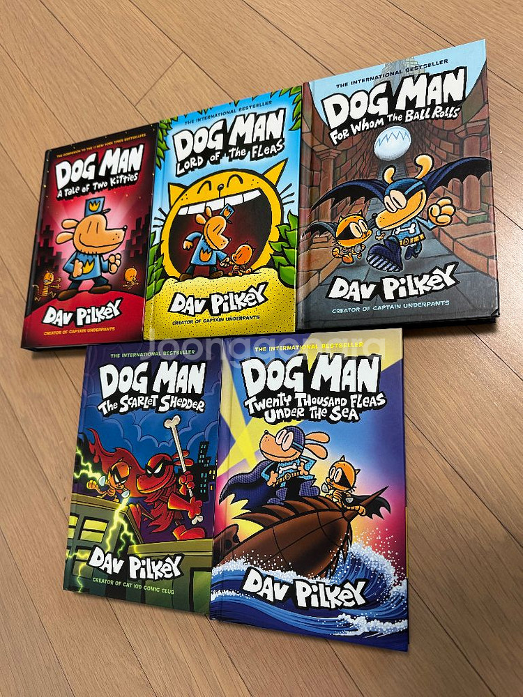 Dog Man 도그맨 시리즈 5권 (정품)--1