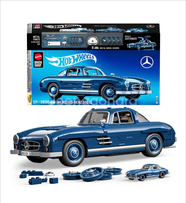 마텔브릭샵 벤츠 300SL 미개봉 (1:12 스케일)--2