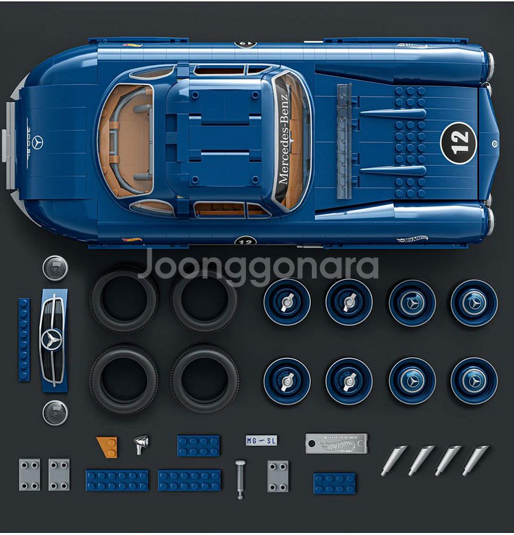 마텔브릭샵 벤츠 300SL 미개봉 (1:12 스케일)--4