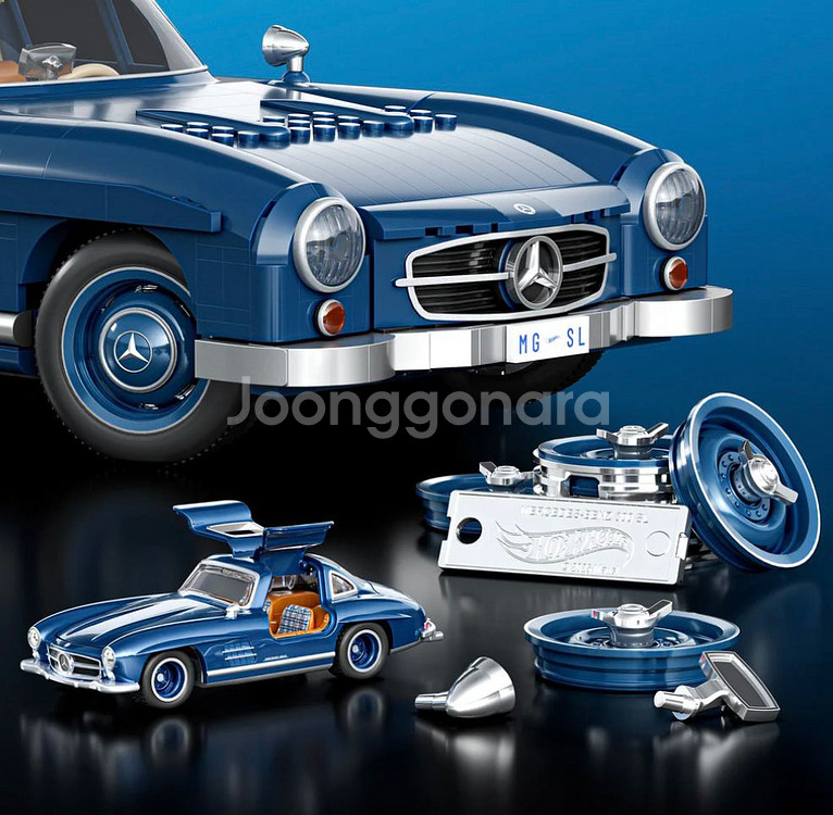 마텔브릭샵 벤츠 300SL 미개봉 (1:12 스케일)--5