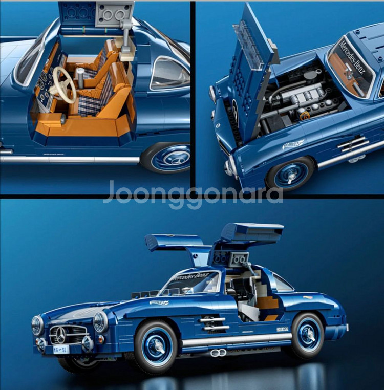 마텔브릭샵 벤츠 300SL 미개봉 (1:12 스케일)--6