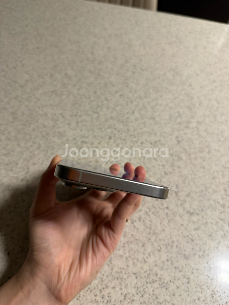 아이폰 15 프로맥스 실버 256GB / 애플케어플러스--9