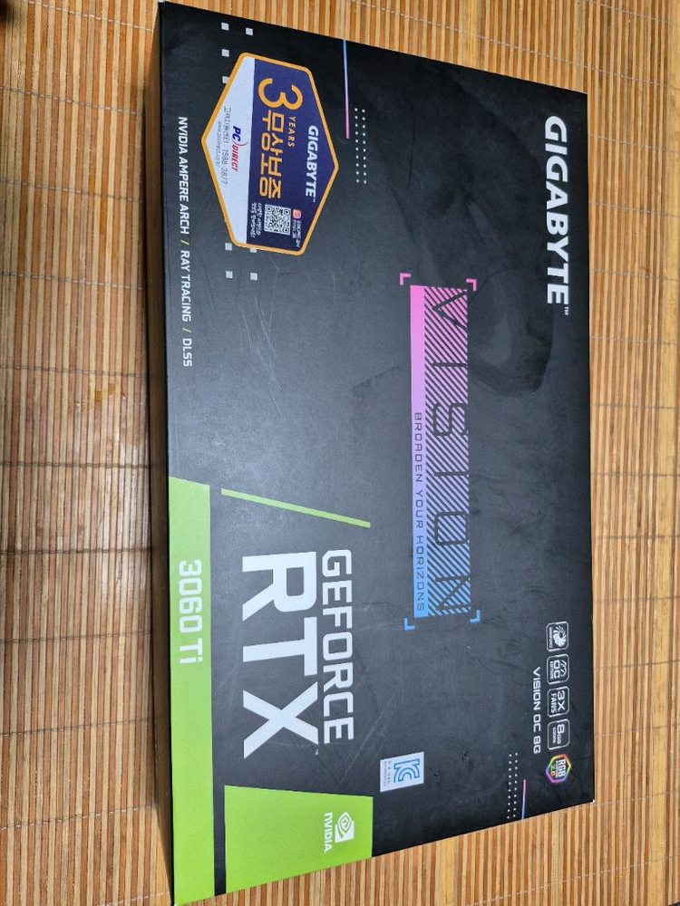 기가바이트 지포스 3060ti 비전 외 이미지