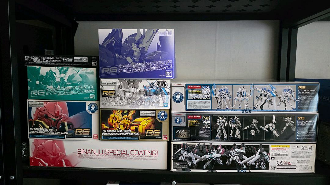 RG 한정판 유니콘, 시난주 판매합니다--0