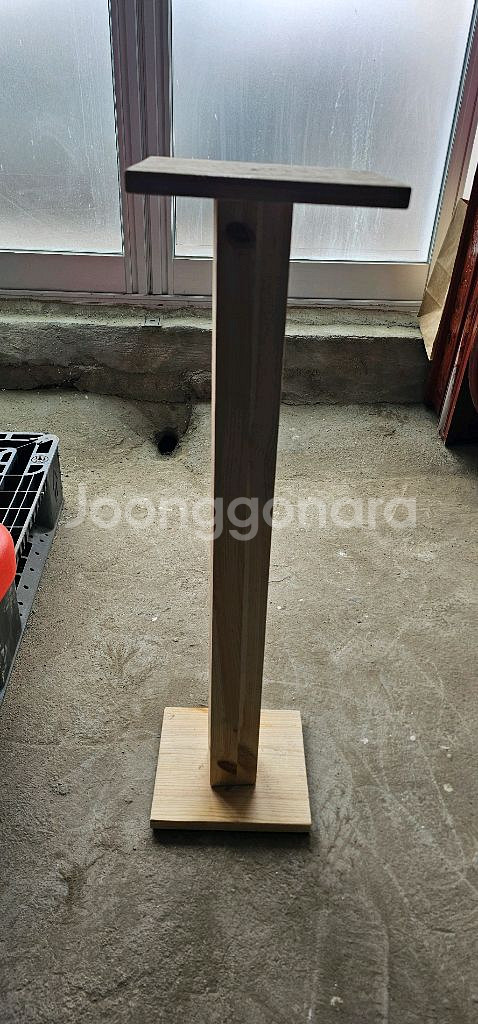 조립식 원목 스피커 받침대(스탠드)--0