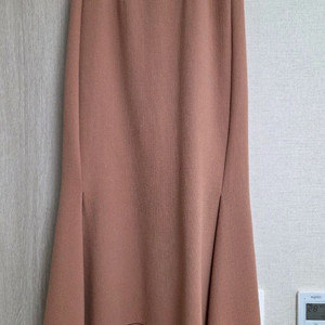 랑방 머메이드 슬릿 울 스커트 한섬 타임 마인 시스템