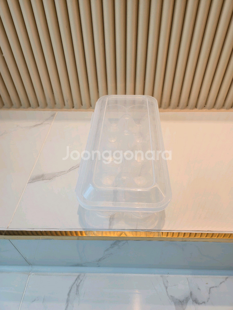 [미사용 새상품] (총 3개) 계란 10구 보관함--1
