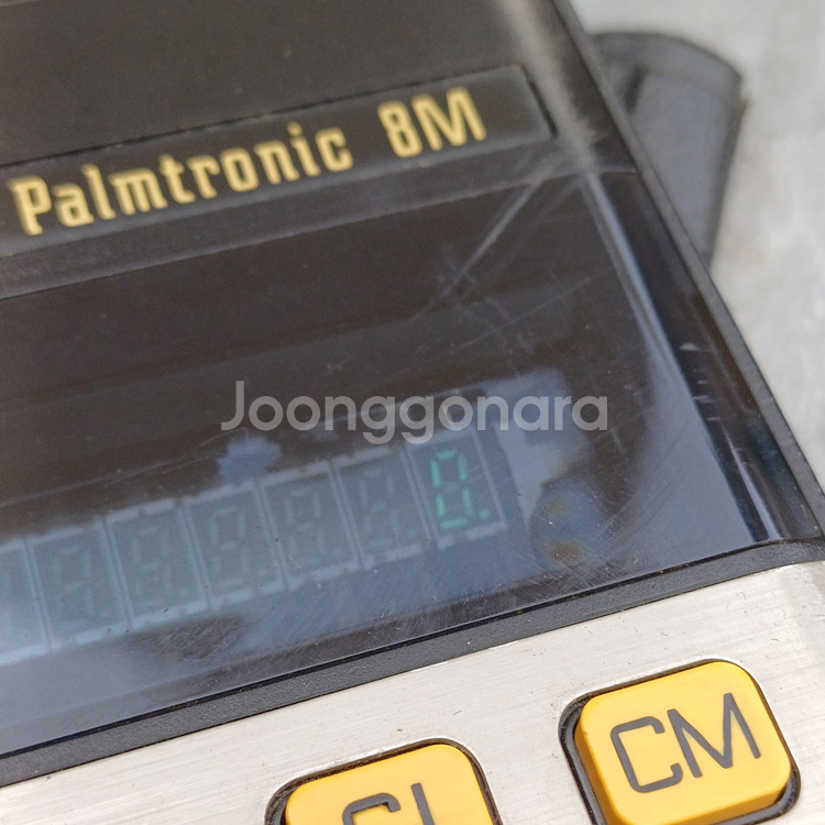 캐논 팜트로닉 8M 빈티지 휴대용 계산기--1