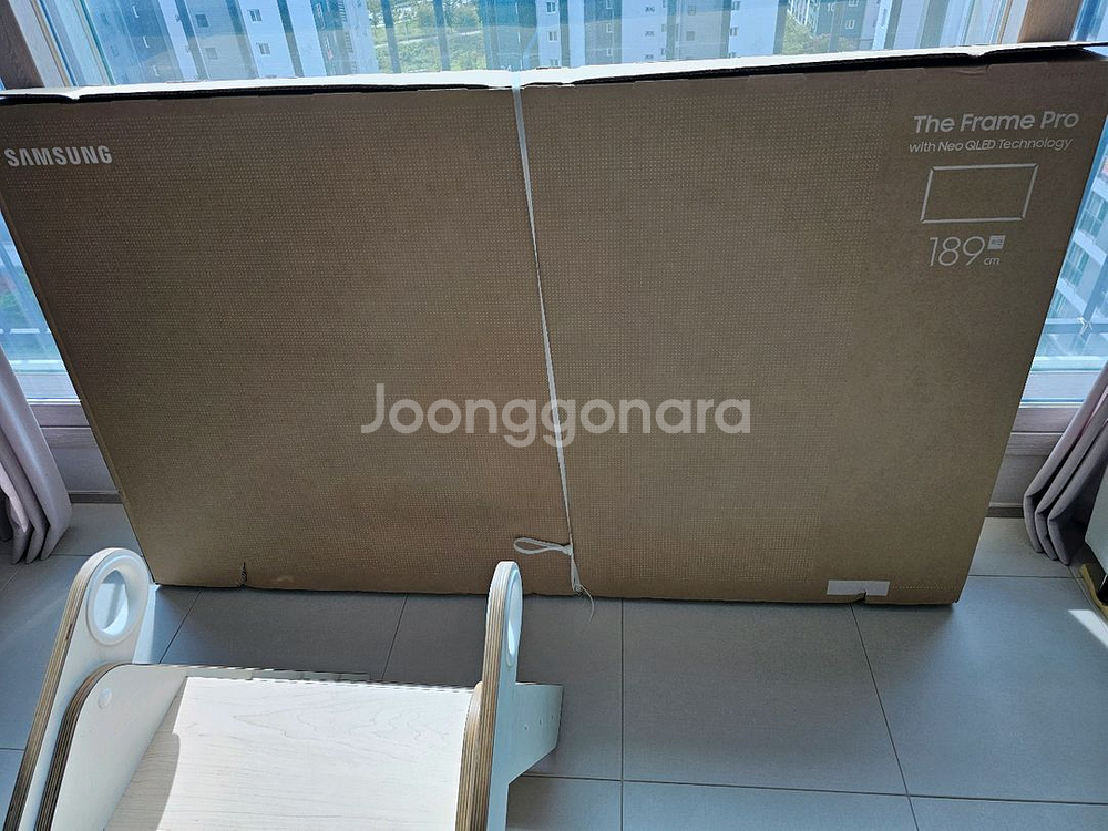 KQ75LSF03-BW 삼성 75인치 TV 새제품--1