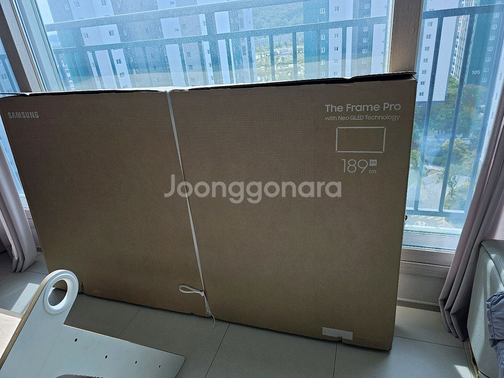 KQ75LSF03-BW 삼성 75인치 TV 새제품--2