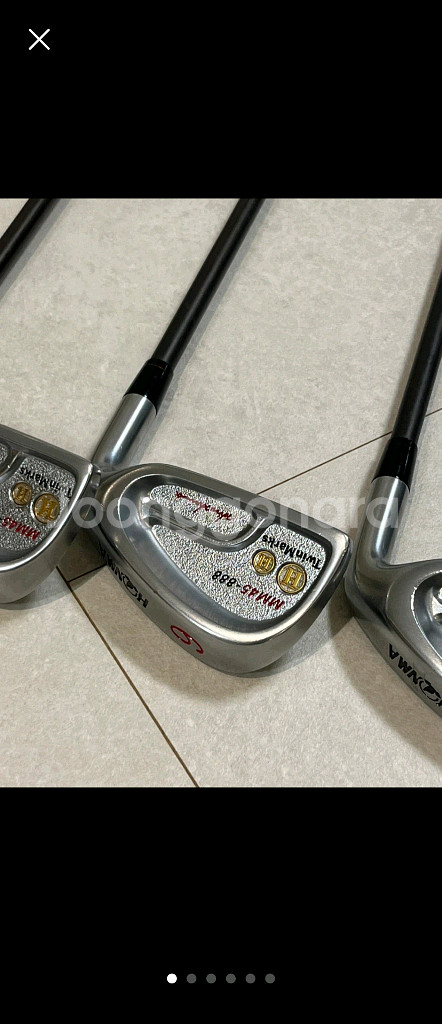 혼마 Twin Marks 골프 아이언 세트 45주년--0