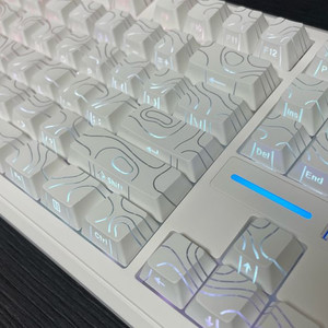 mchose k87s 8k 키보드 화이트 등고