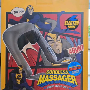 일렉트로맨 무선 목 어깨 마사지기