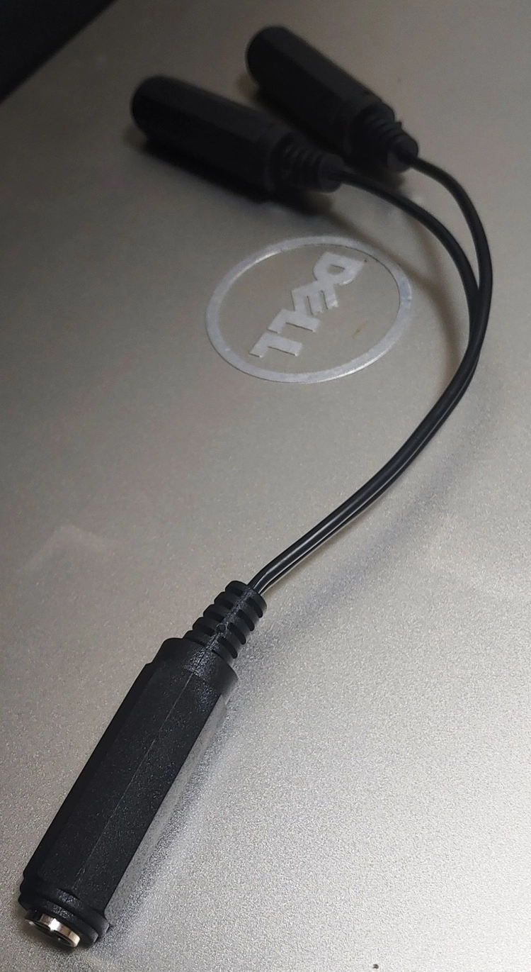 **Y cable 26cm. ts 2개를 하나로 연결 이미지