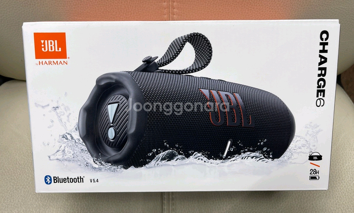 미개봉 JBL CHARGE6 블루투스 스피커 2대일괄--0