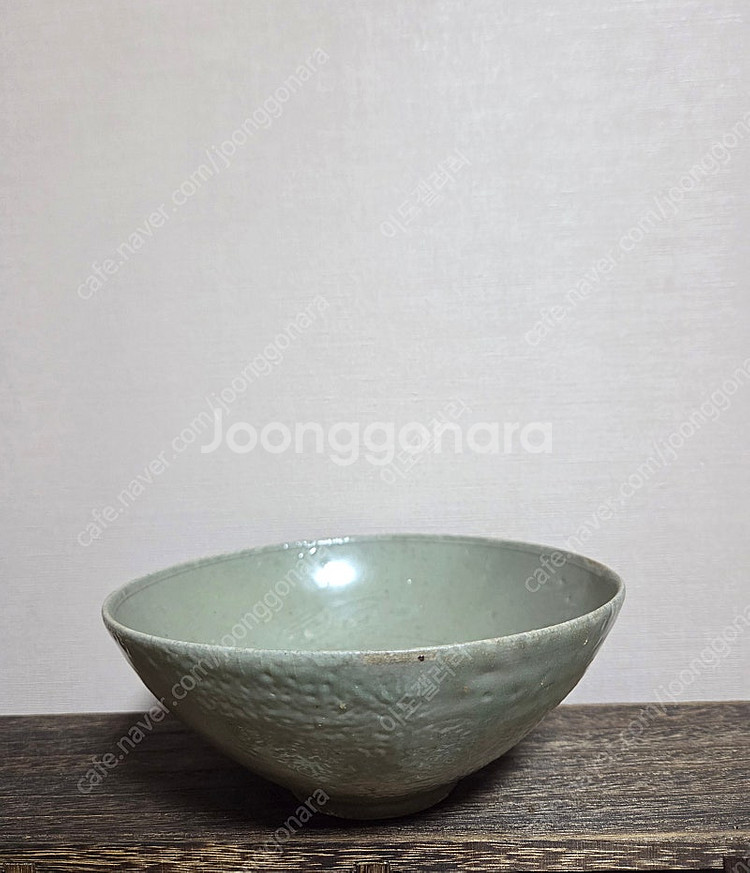 고미술품 고려시대 12세기 고려청자 앵무문 다완--1