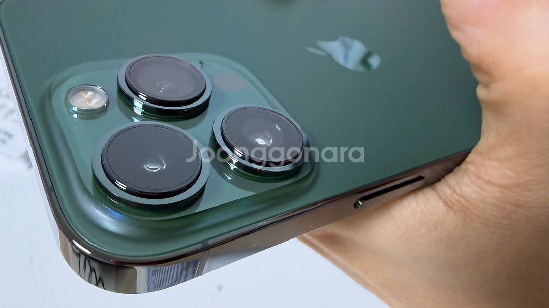 아이폰 13 pro 256 알파인그린--6