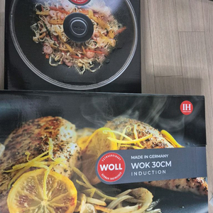 지엠마상점 woll 에코라이트 웍 30cm+ 유리뚜껑
