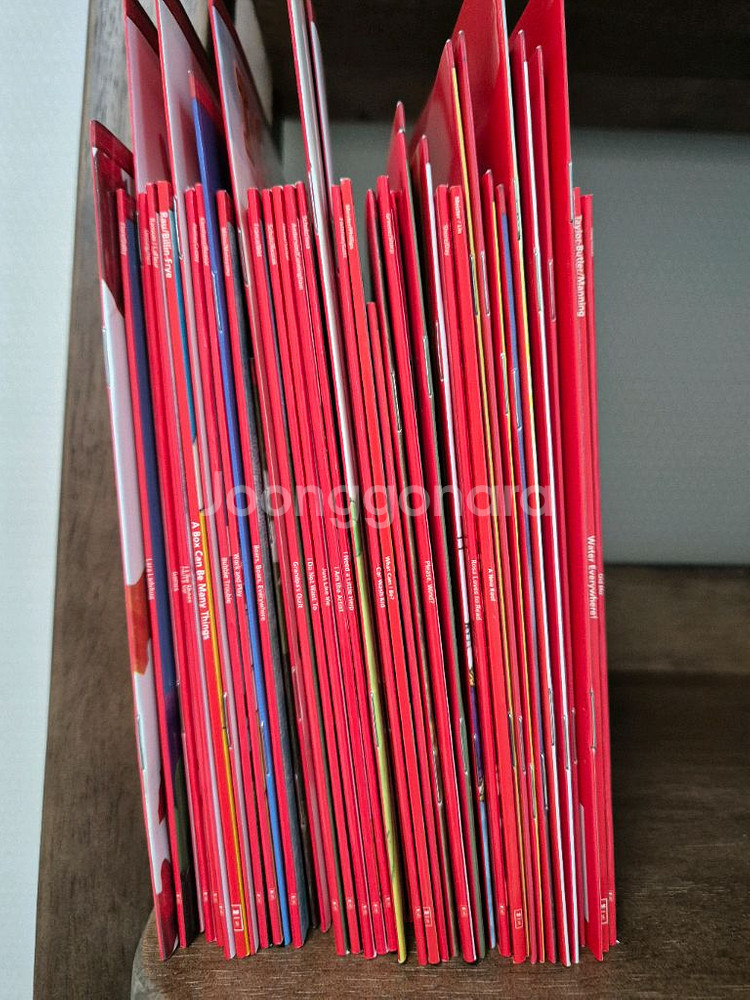 eveyday book box red 약42권--1