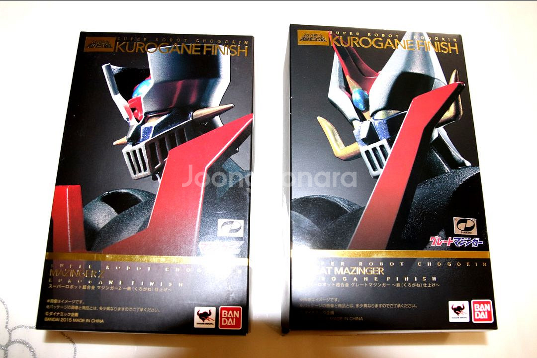 슈로초 마징가 그레이트마징가 쿠로가네 2종세트--0