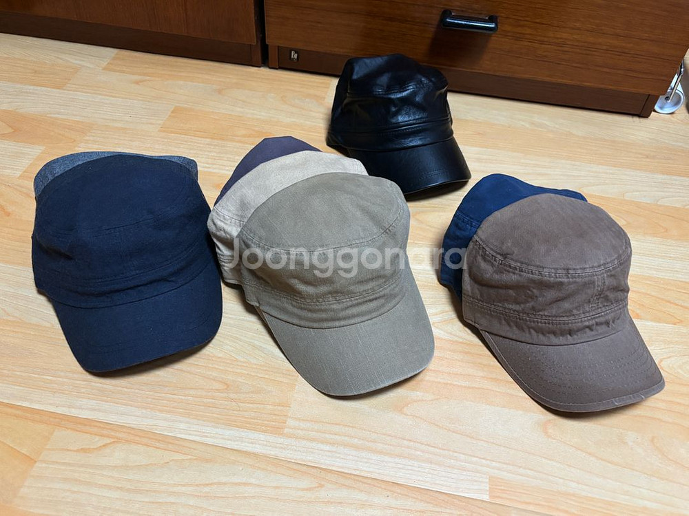 군모 모자 (국산) 여러가지 8개 일괄--0