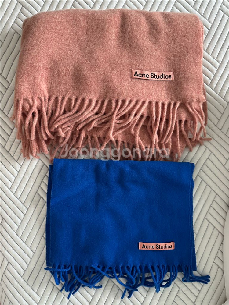 아크네스튜디오 로즈멜란지 울스카프 머플러 연예인 목도리--3