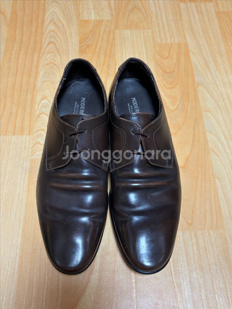 모던클래식 소다옴므 구두 다크브라운컬러 260mm전후--2