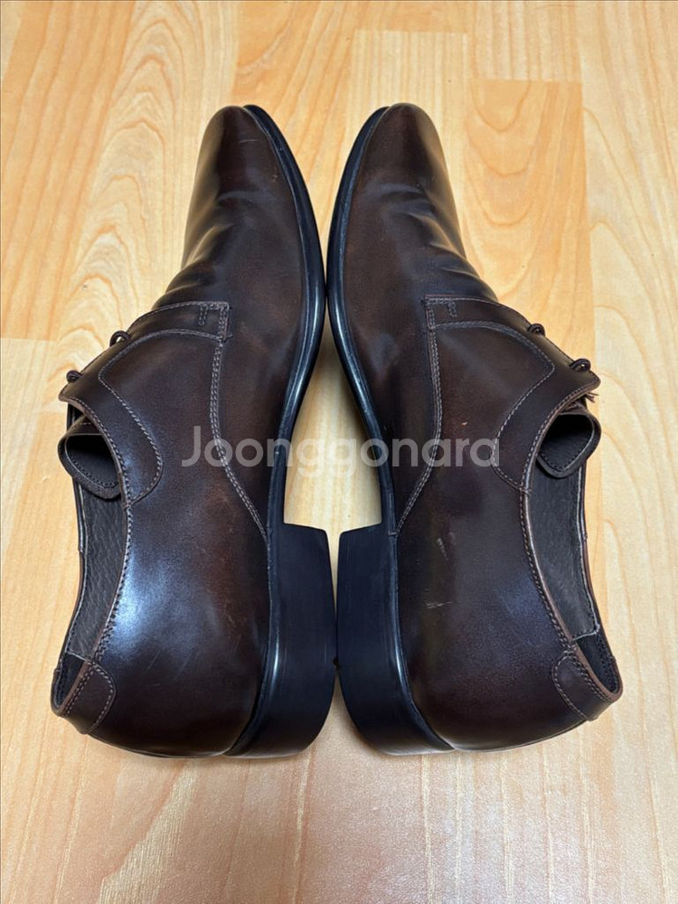 모던클래식 소다옴므 구두 다크브라운컬러 260mm전후--4