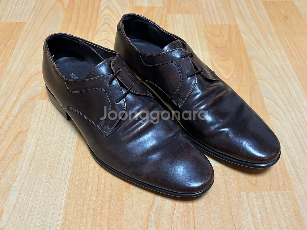 모던클래식 소다옴므 구두 다크브라운컬러 260mm전후--1