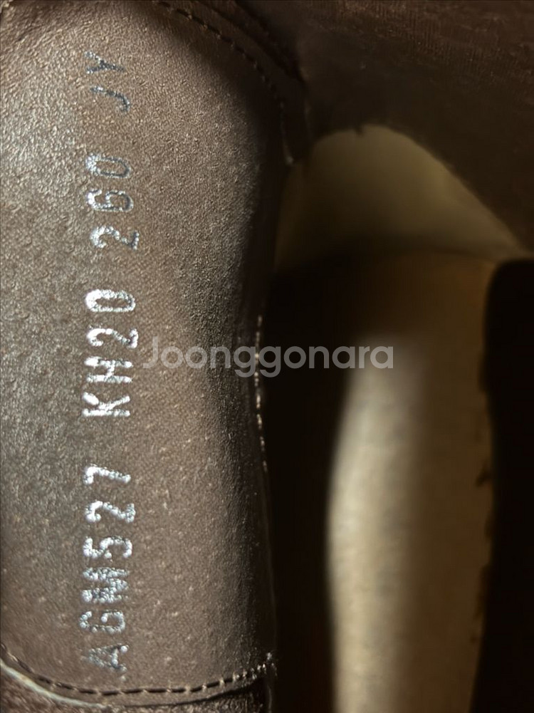 모던클래식 소다옴므 구두 다크브라운컬러 260mm전후--7